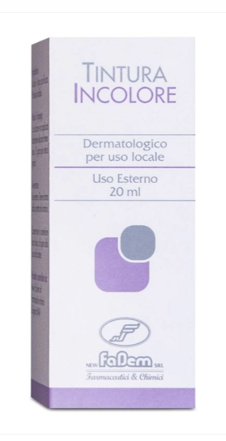 TINTURA IODIO INCOLORE 20 ML